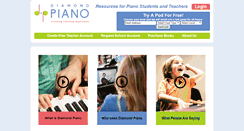 Desktop Screenshot of diamondpiano.com